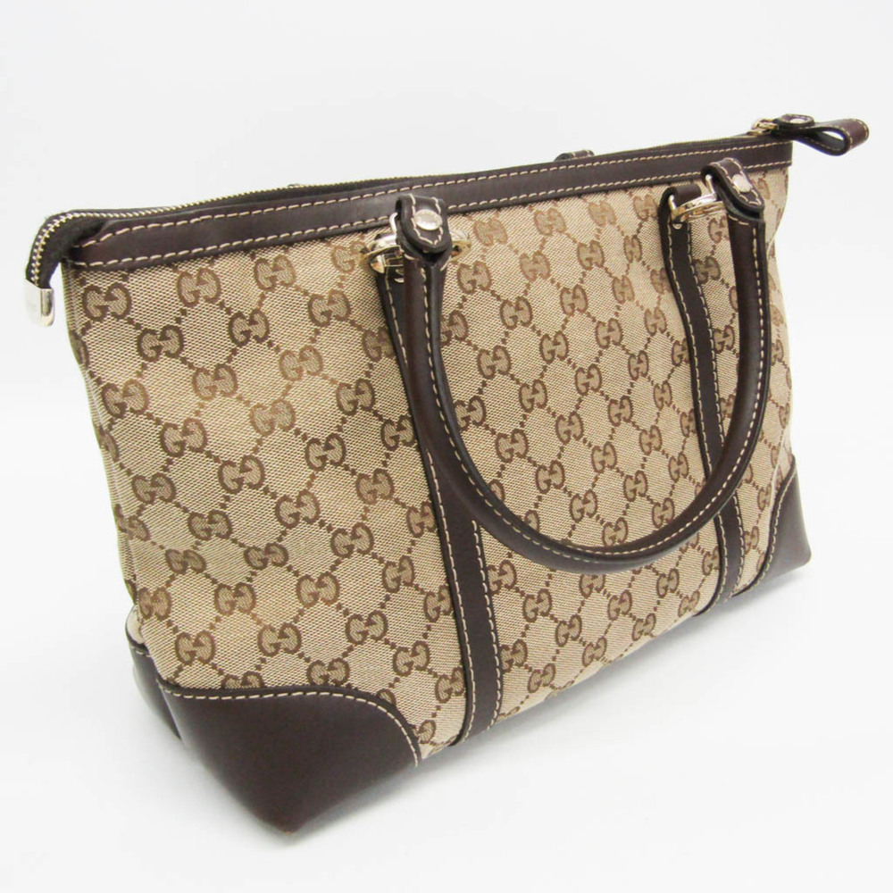 GUCCI Brown Leather Tote Bag - Picture 8 of 16